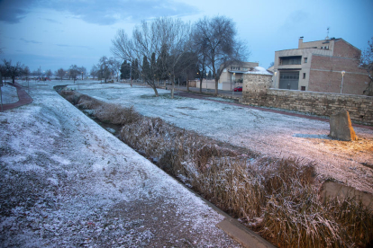 La Argenteria, en Gerri de la Sal, con cascadas de hielo.