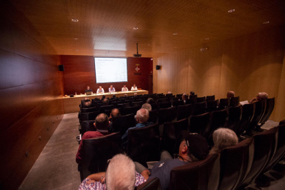 La reunió es va portar a terme a la Casa Canal de Mollerussa.