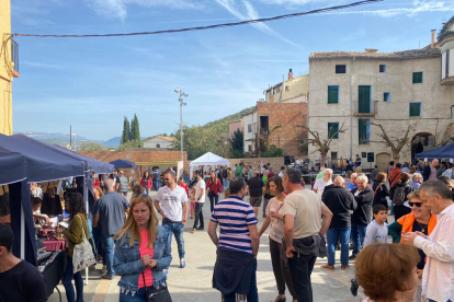 Granadella. Demostració de com s’elaborava l’oli fa un segle.