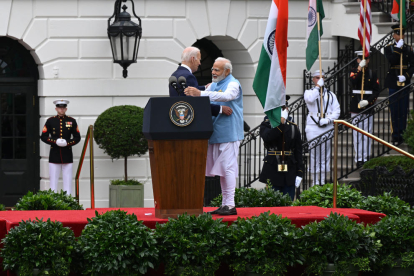 Modi i Biden van oferir una compareixença a la Casa Blanca.