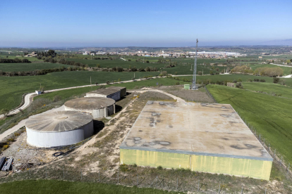 Los depósitos de agua de Guissona.