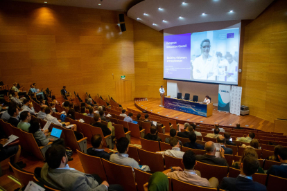 Más de 120 expertos de todo el mundo participaron ayer en la apertura del congreso en la UdL.