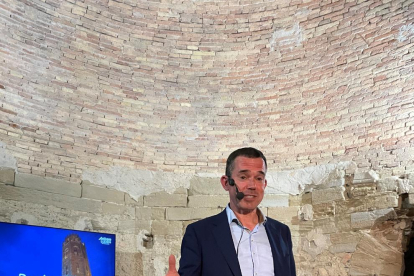 El acto de final de campaña en el Castell dels Templers.