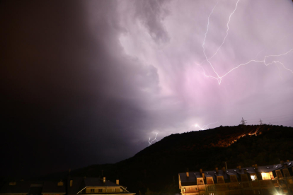 Tempestes elèctriques al Pirineu i baixada notable de les temperatures