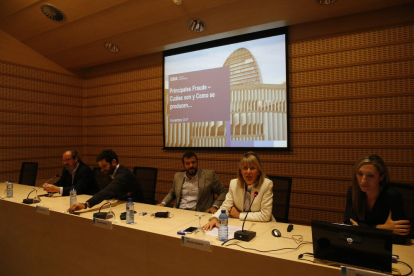 Un moment de la jornada celebrada ahir a Lleida.