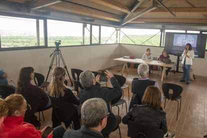 Un momento de la presentación, celebrada ayer en la Casa Borges.