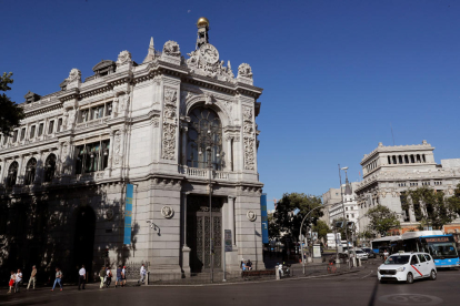 La seu del Banc d’Espanya a la capital madrilenya.