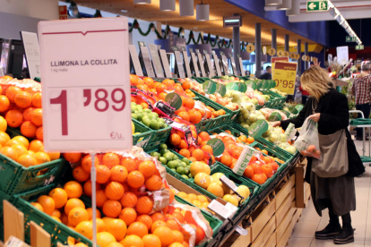 La caída de producción por la sequía puede repercutir en el precio de venta de los alimentos.