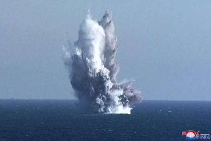 Corea del Nord anuncia que ha provat dron submarí per generar tsunamis radioactius
