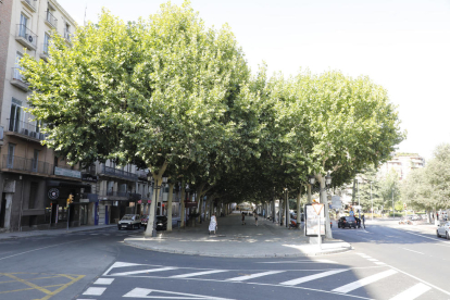 El proyecto ‘Compra a Lleida’ pretende mejorar urbanísticamente la Rambla Ferran.