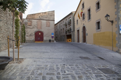 Vista de la seu dels jutjats de Cervera.