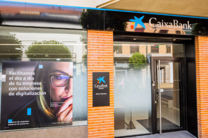 Una de las ‘Store Pimes’ abiertas por CaixaBank. 