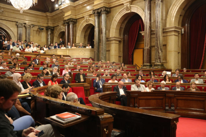 El Parlament va votar ahir propostes sobre educació.