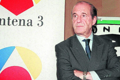 José María García després de fitxar fitxar per Antena 3 Radio.