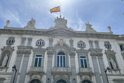 La façana del Tribunal Suprem.