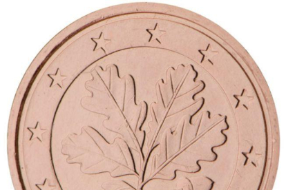 La moneda d'1 cèntim dissenyada per l'arquitecte alemany