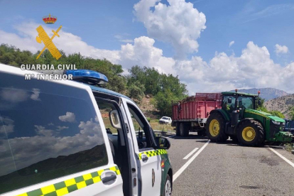 Mor un veí de 58 anys de la Val d'Aran en un xoc contra un tractor a Areny de Noguera, a Osca