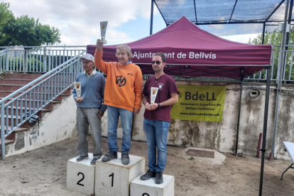 Lluís Tolosa, campeón del torneo de Bitlles en Bellvís