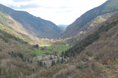 Una vista de la Vall Fosca, en el Pallars Jussà.