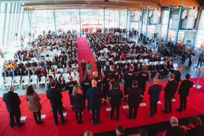 La Generalitat entregó ayer las medallas de honor en La Ràpita, en Tarragona. 