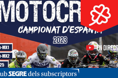 Els dies 22 i 23 d'abril al Circuit de Motocròs de Catalunya, Bellpuig.