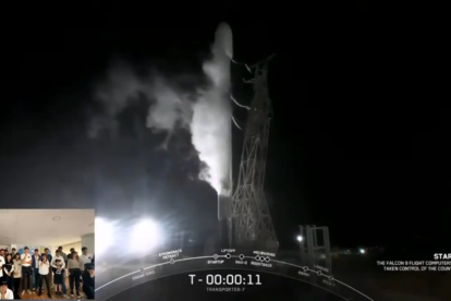 Enlairament del coet Falcon 9 de la companyia SpaceX amb el nanosatèl·lit català Minairó, des de la base de Vandenberg a Califòrnia