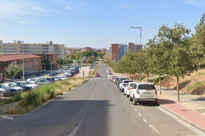 La avenida Torre Vicens de Lleida.