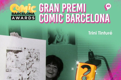 La lleidatana Trini Tinturé, Gran Premi del Comic Barcelona