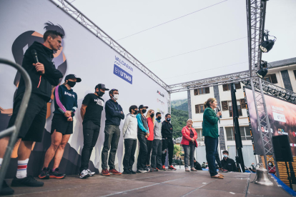 El Mundial de Skyrruning de la Vall de Boí se presentó ayer en Barruera.