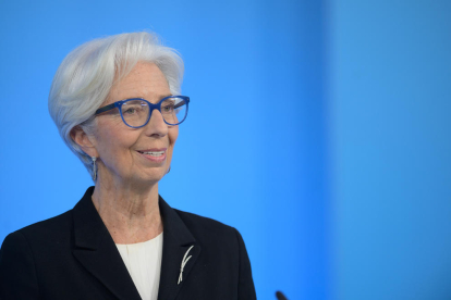 Imatge d’arxiu de la presidenta del BCE, Christine Lagarde.