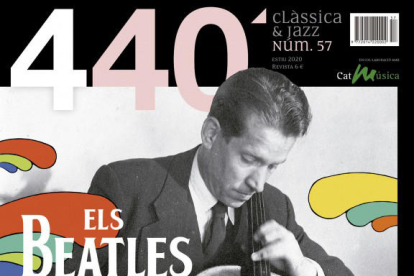 Carátula de “Yesterday” junto a la portada de la revista “440” explicando la historia de Gabarró.