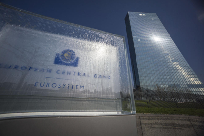 Sede del Banco Central Europeo en la localidad alemana de Fráncfurt.