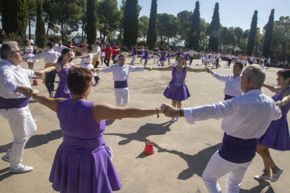 El Concurs Nacional de Colles Sardanistes alcanzó ayer su 38 edición. 