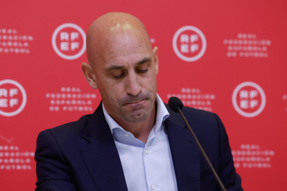 Luis Rubiales, en una imatge d’arxiu.