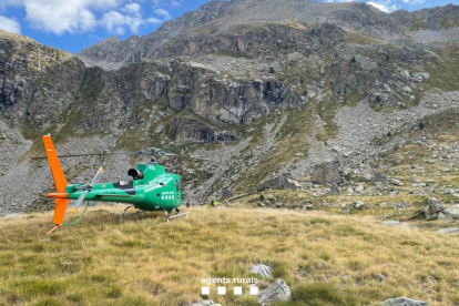 Operativo de los Agentes Rurales en la frontera. 