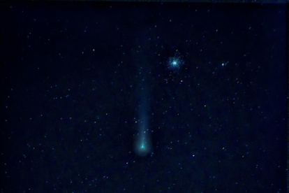 Imatge d'arxiu d'un cometa.