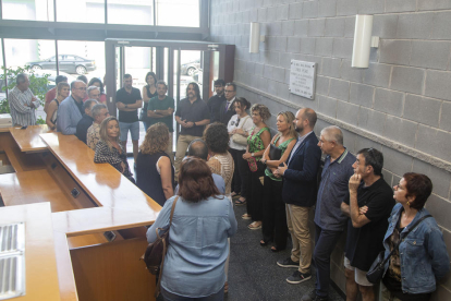 Inauguración del nuevo equipamiento en el edificio de la Llotja. 