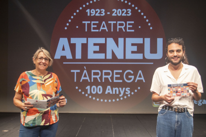 Presentació ahir al Teatre Ateneu de la nova temporada.