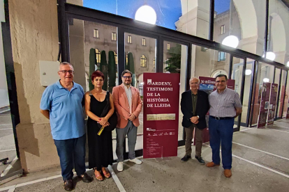 Exposició sobre dos mil anys d'història de Gardeny al Rectorat