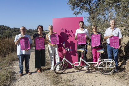 Presentació ahir del festival Segamots a Granollers de Segarra.