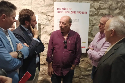 L’exposició sobre l’actor José Luis López Vázquez.