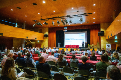 Un moment de les XXV jornades del boví de carn d’Alcarràs.