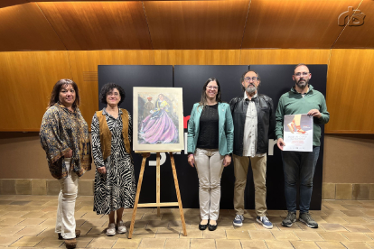 Presentació del pregoner i el cartell de les festes de Balaguer.