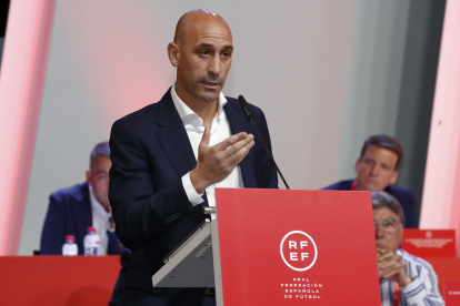 Luis Rubiales va anunciar ahir que pensa recórrer la sanció de la FIFA.