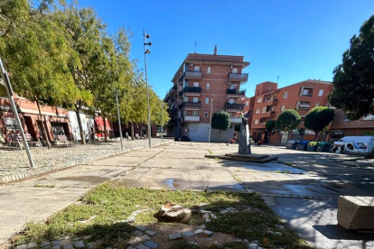 Plaça dels Drets Humans.