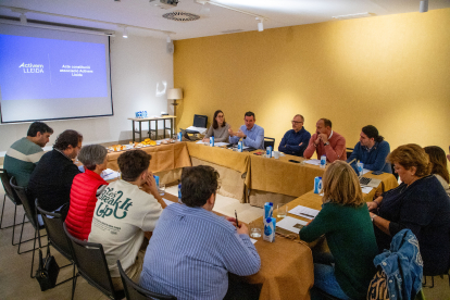 Activem Lleida es va constituir ahir com a associació al Parador.