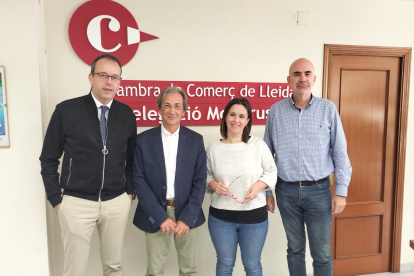 Presentació ahir a la delegació de la Cambra a Mollerussa.