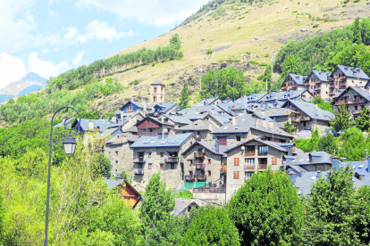 Imatge d’arxiu d’una vista de Taüll, a la Vall de Boí.