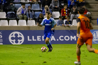 Ivan Combes va disputar els primers minuts a la Lliga amb el Lleida.