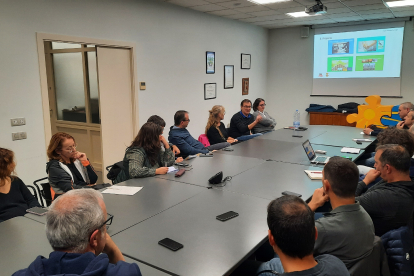 La presentació del projecte a les alcaldies de la comarca.